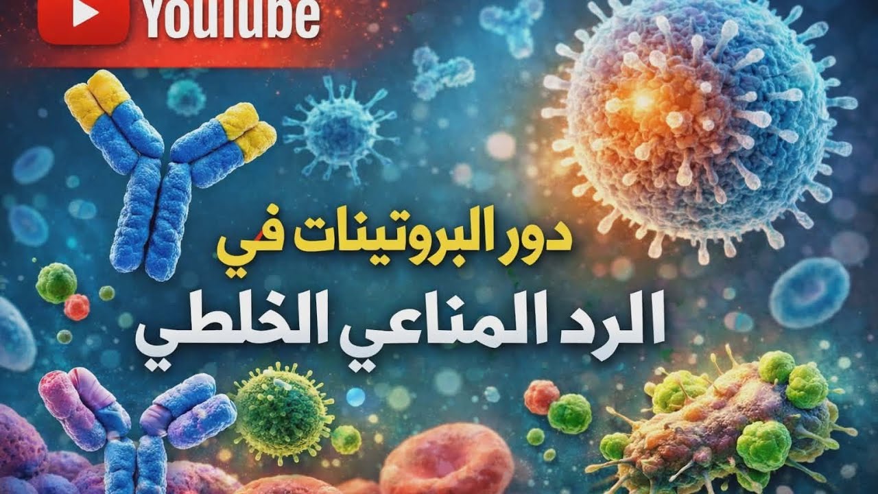 الوحدة الرابعة المناعة دور البروتينات في الرد المناعي الخلطي شرح بتفصيل 