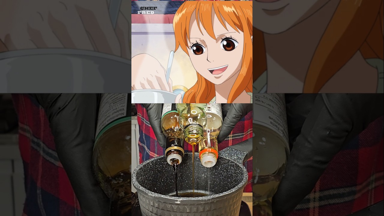 Navigating Nami's Nautical Tuna Steak Nosh!🐟🥩 #shorts #nami #tuna #onepiece