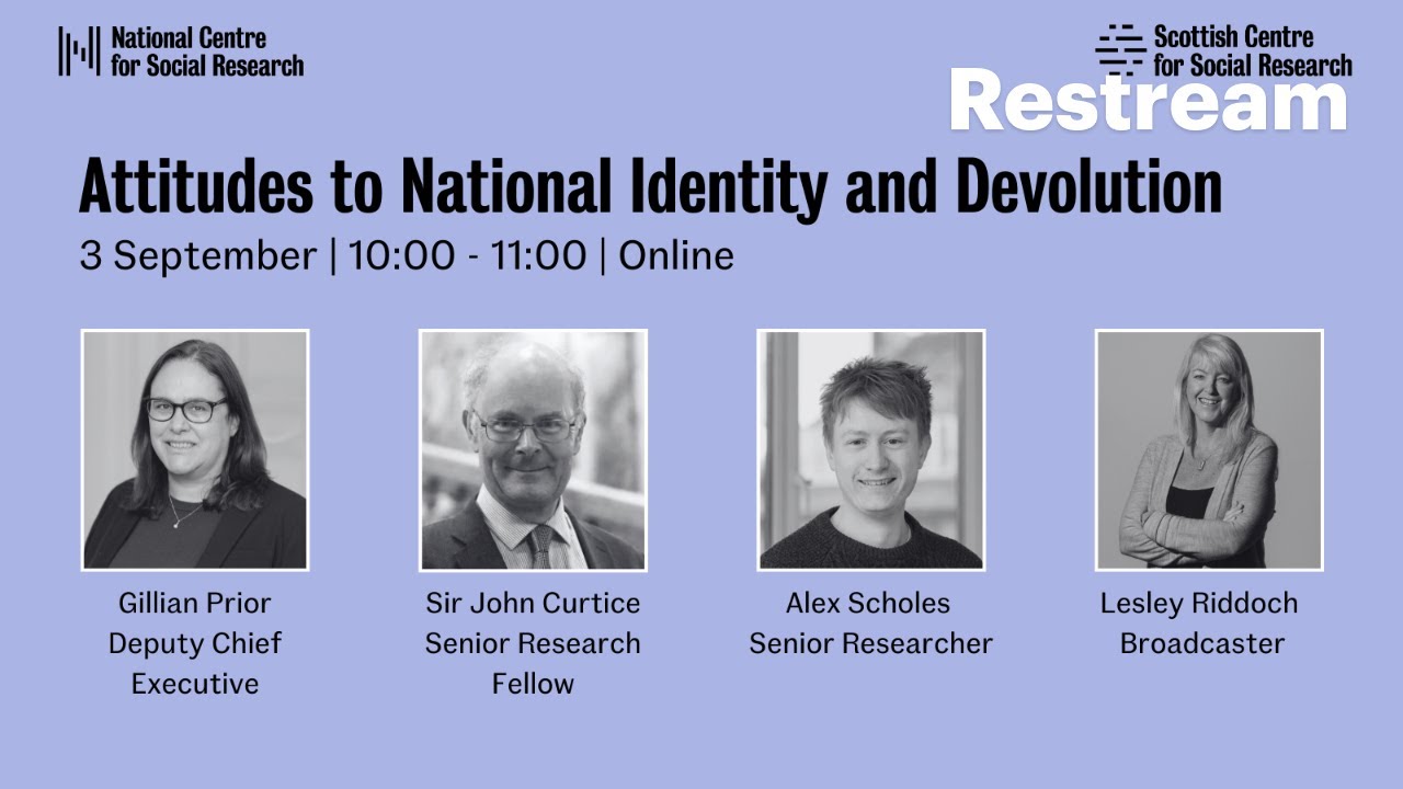 Attitudes to National Identity and Devolution