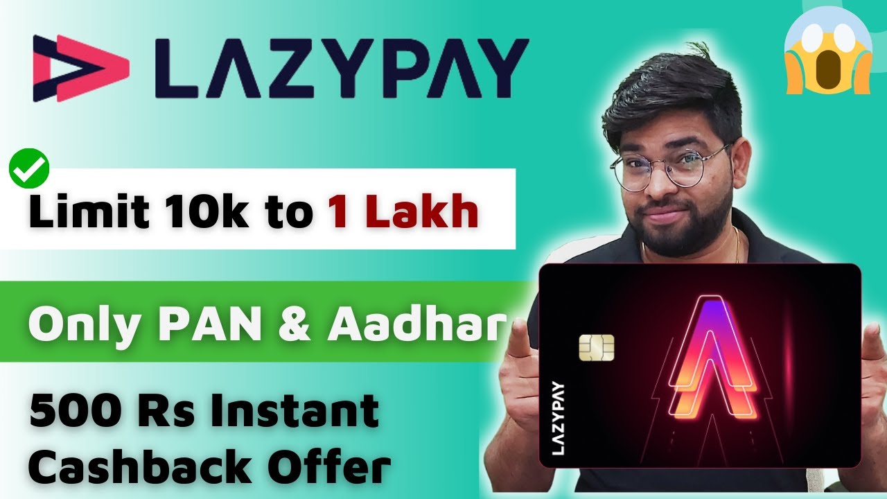 How to Apply Lazypay Card | 100% Best Pay Later App | Lazypay Card Charges | Lazypay Card
