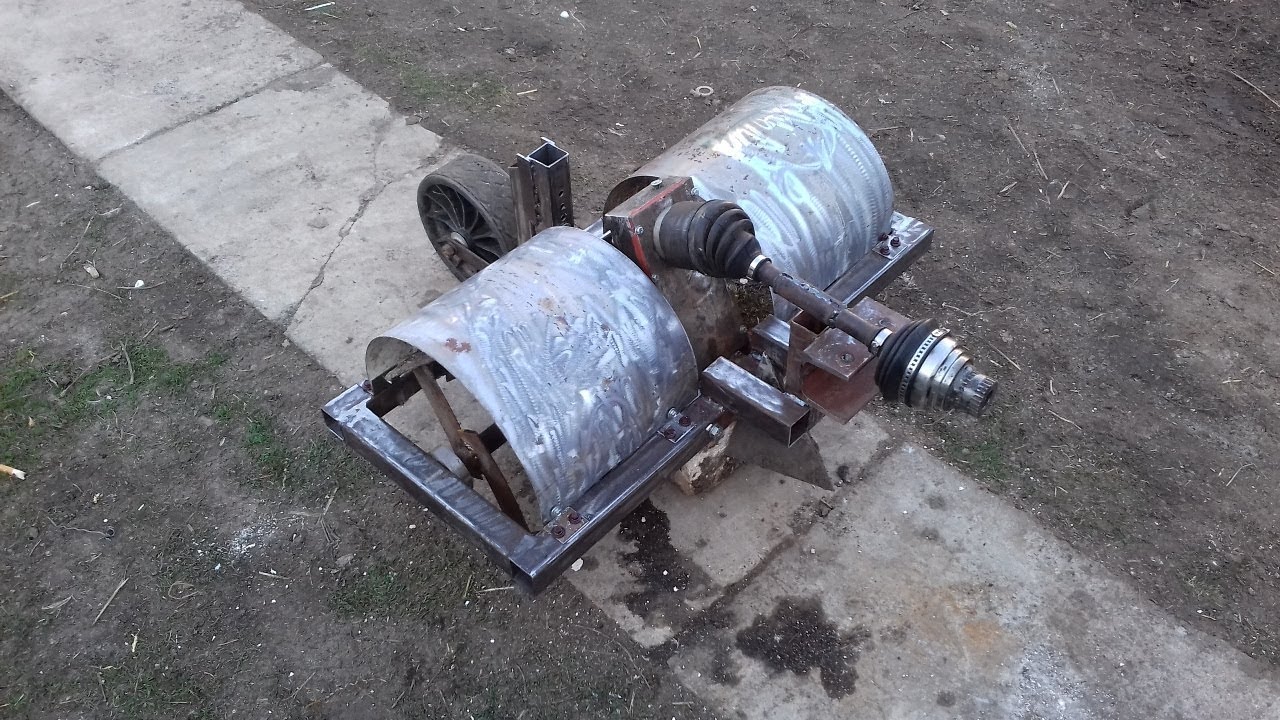 Самодельная фреза на мотоблок