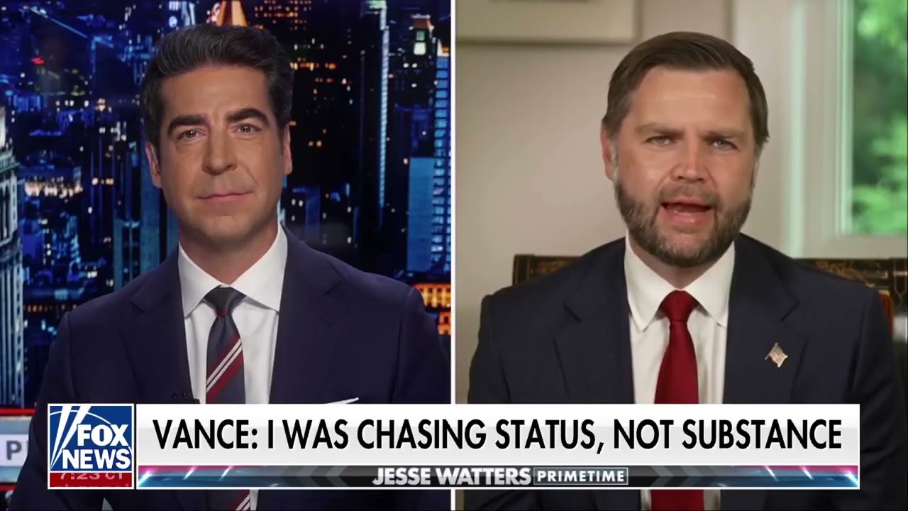 Vice President JD Vance Discusses His New Book 'COMMUNION' On Fox News @Logicmoods 