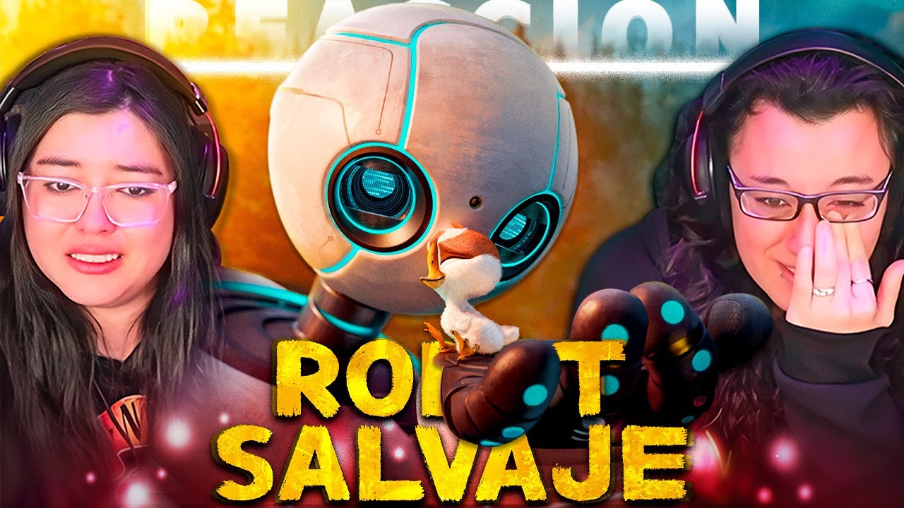 ROBOT SALVAJE (2024)🤖🦊 POR PRIMERA VEZ | REACCIÓN💯