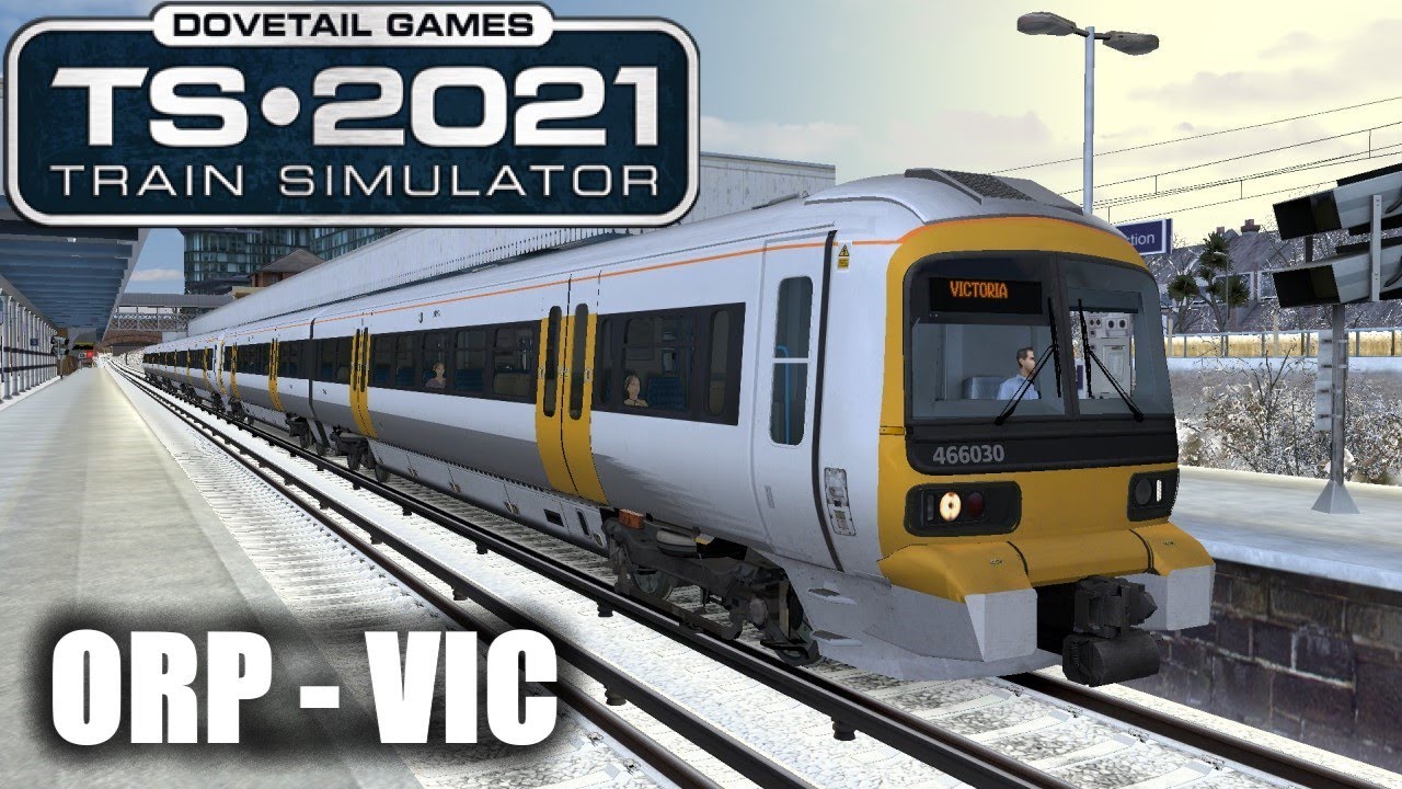 Orpington - London Victoria | AP Class 466 | Train Sim 2021 #222