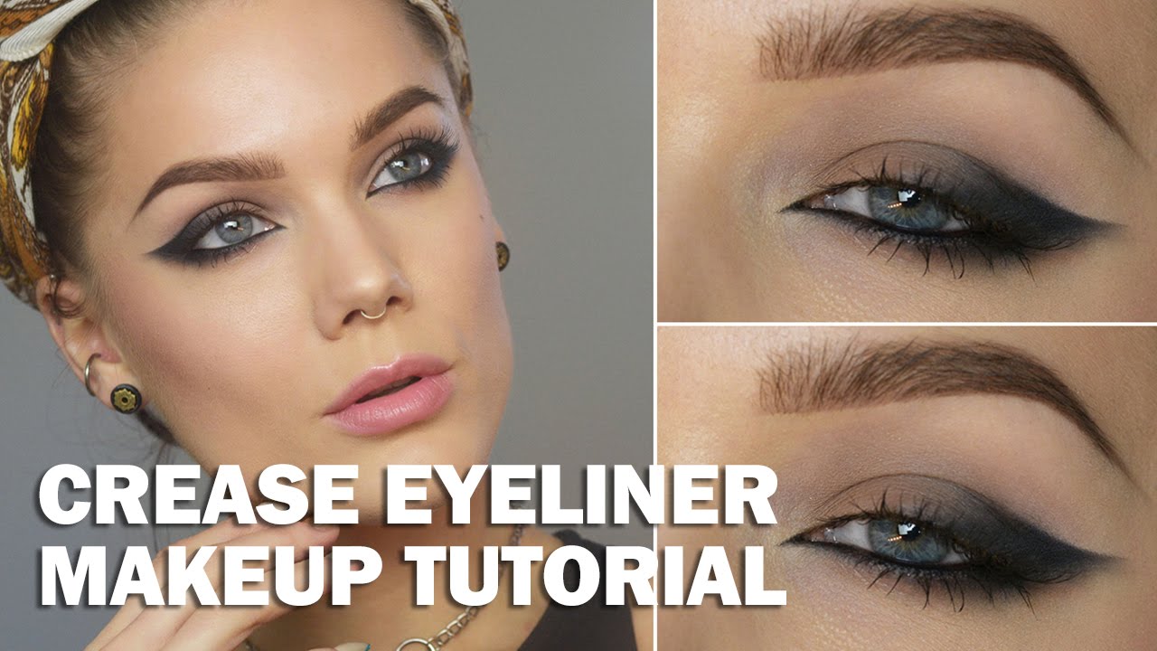 Crease Eyeliner (with subs) - Linda Hallberg Makeup Tutorials