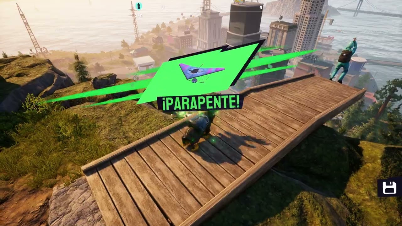 GOAT SIMULATOR 3 TORRE DE CABRA . Nuevo Equipo : PARAPENTE . ABALORIO 1/29 CENTRO . ROMPEHUEVOS