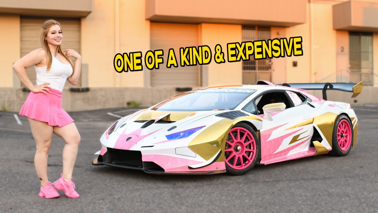 MY LAMBORGHINI RACE CAR GETS A NEW CUSTOM WRAP!