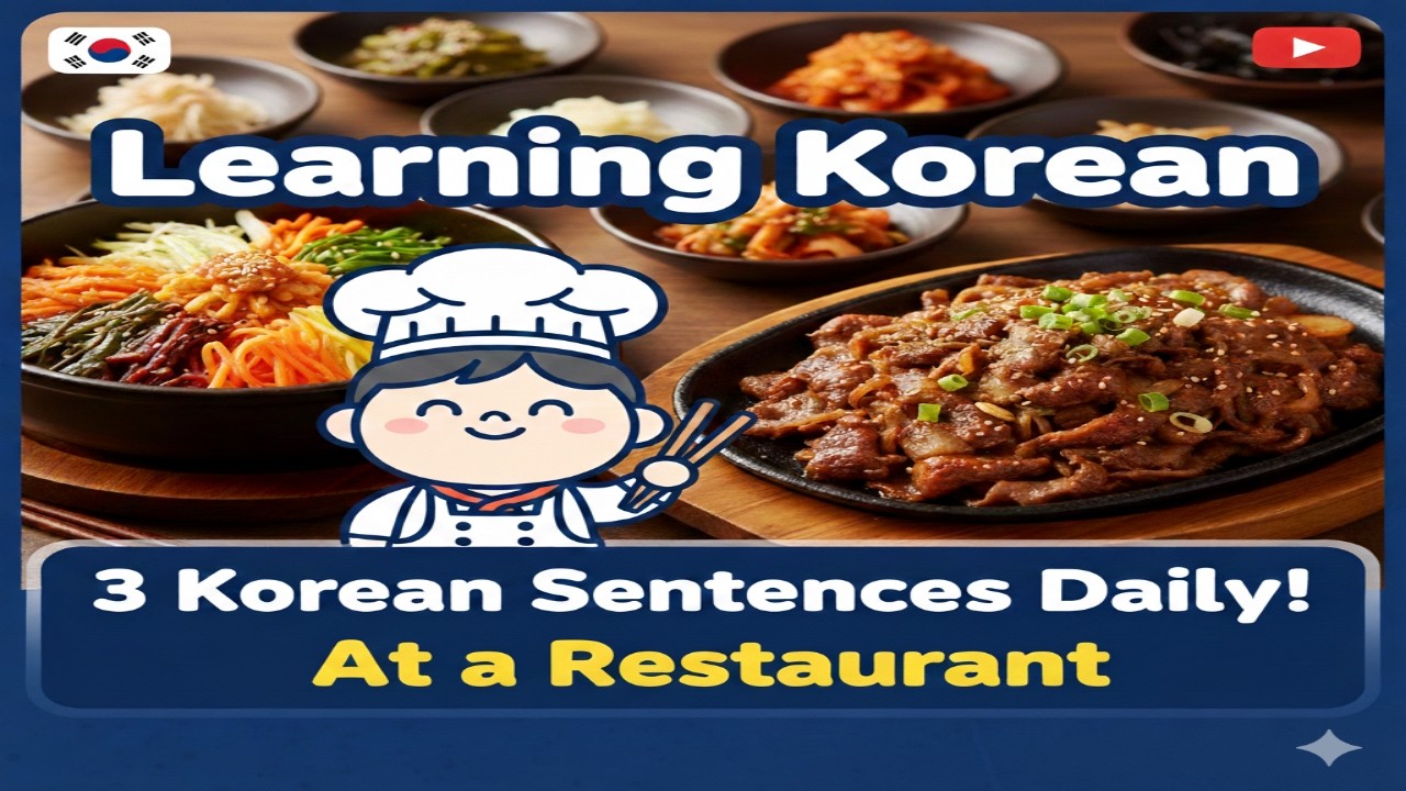 [Day 13] Pay like a Local! 💳 Restaurant Korean | Payment & Leaving