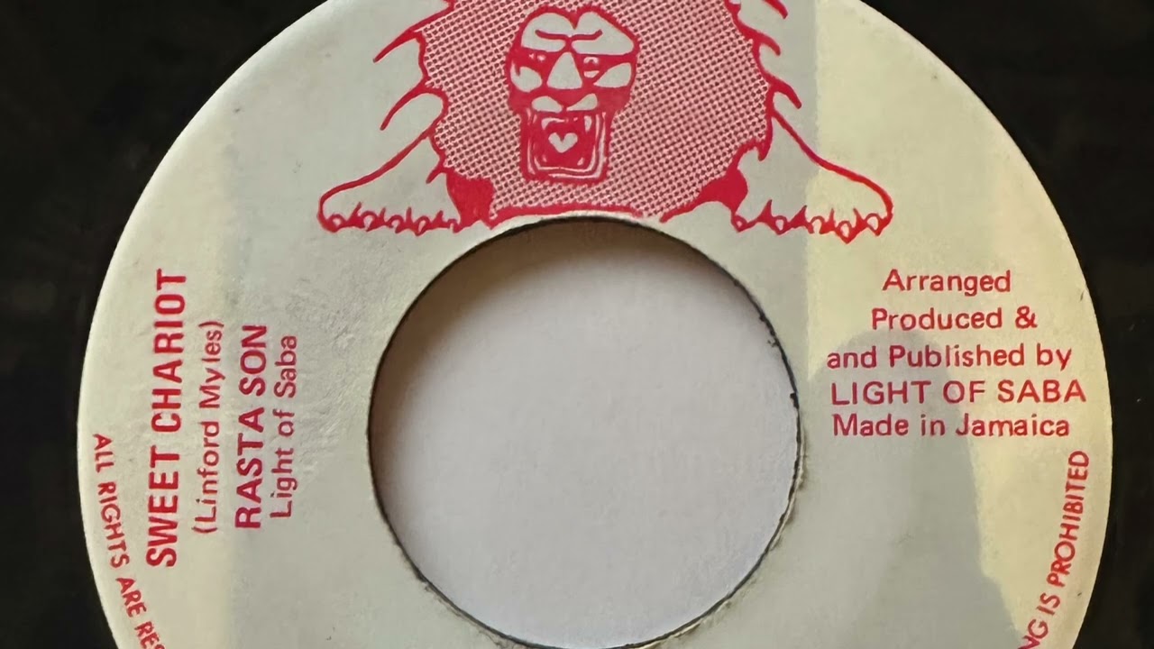 LIGHT OF SABA - SWEET CHARIOT RASTA SON, RARE REGGAE ROOTS 7