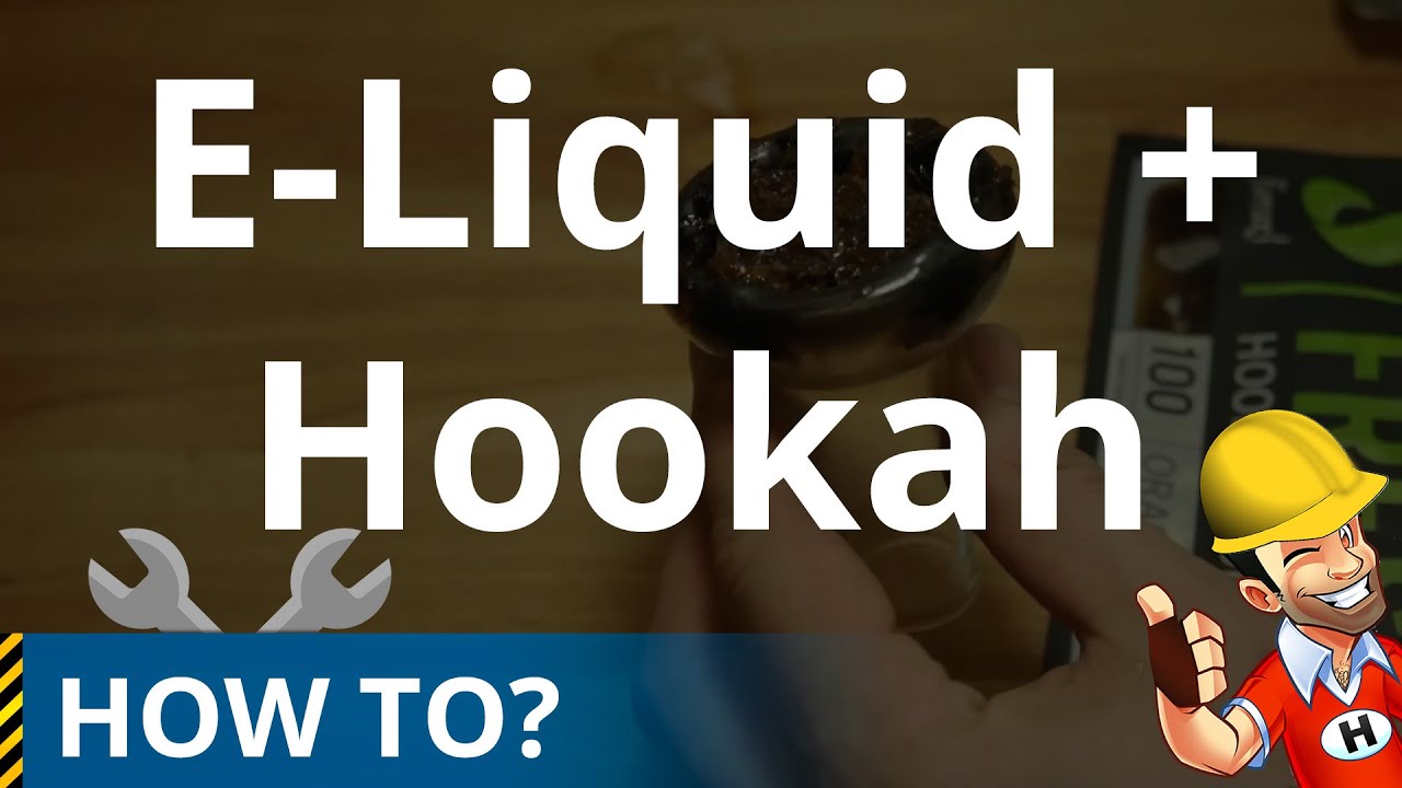 Adding E-Liquid to Hookah (Shisha) Tobacco
