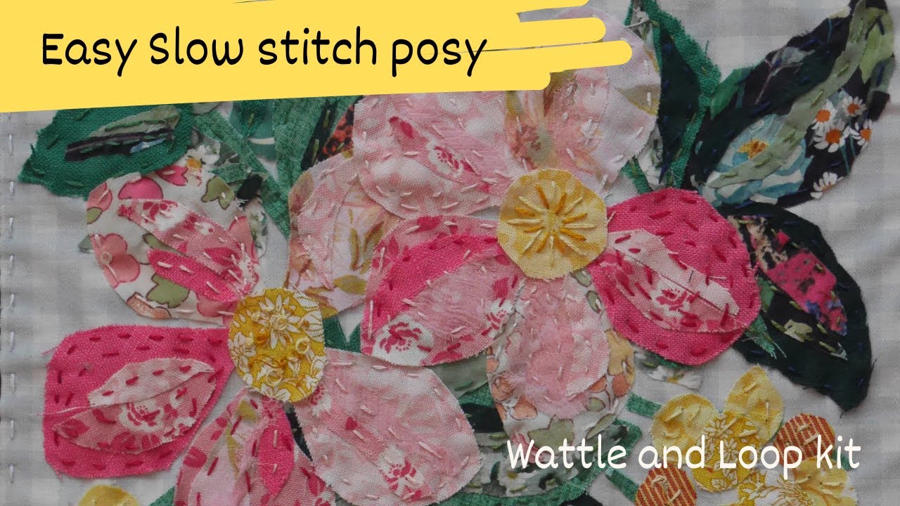 Wattle & Loop Review: Is This Vintage Fabric Slow Stitch Kit Worth It?
