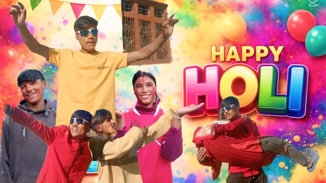 Holi // comedy video//karnali team mugu