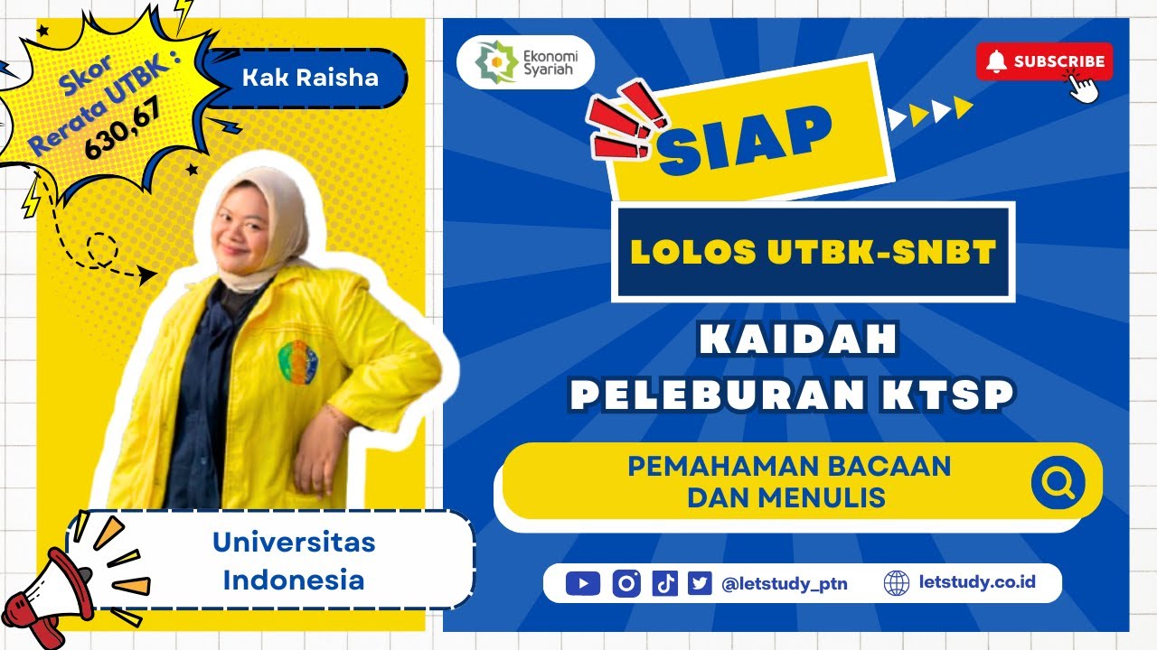 Kaidah Peleburan KTSP - Persiapan UTBK SNBT