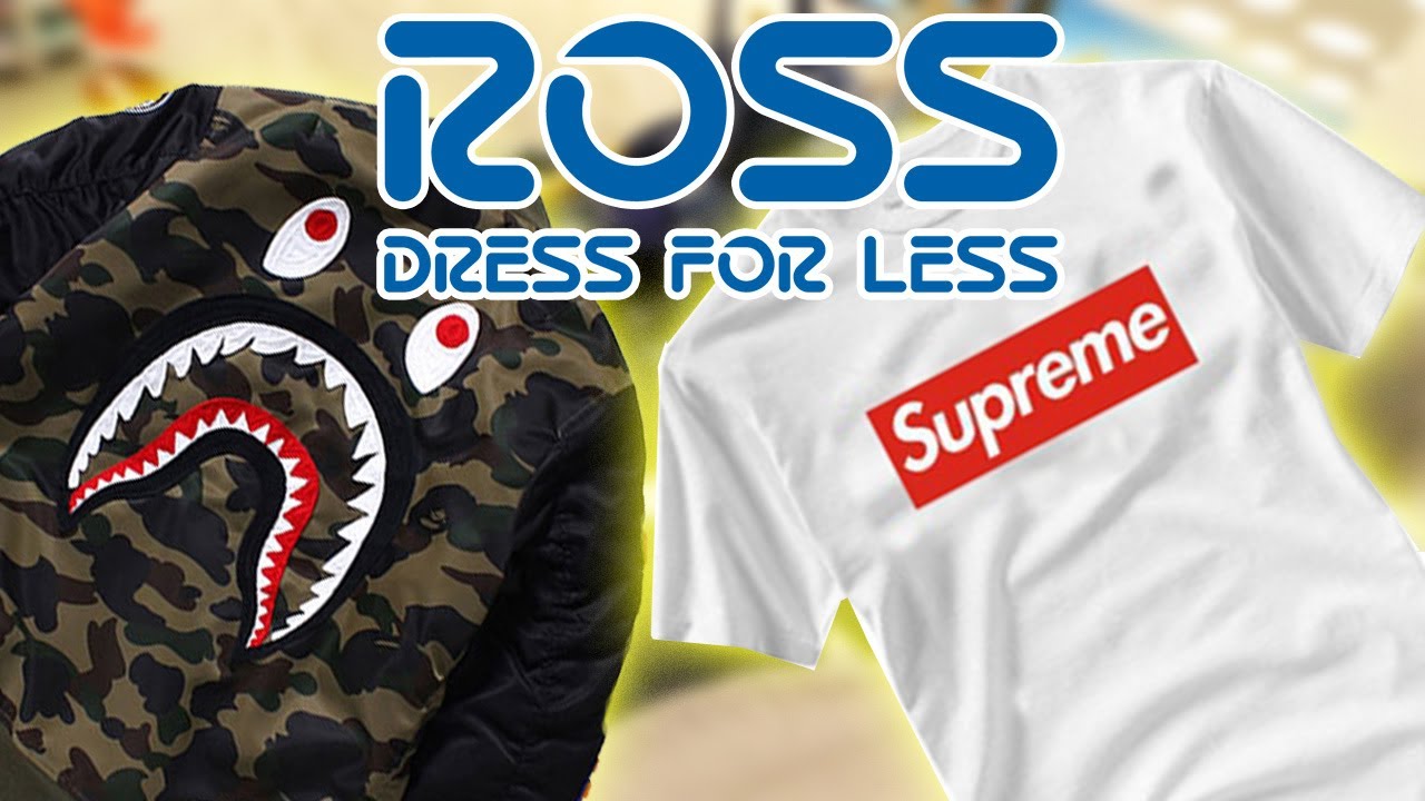 BAPE AND SUPREME AT ROSS!?!