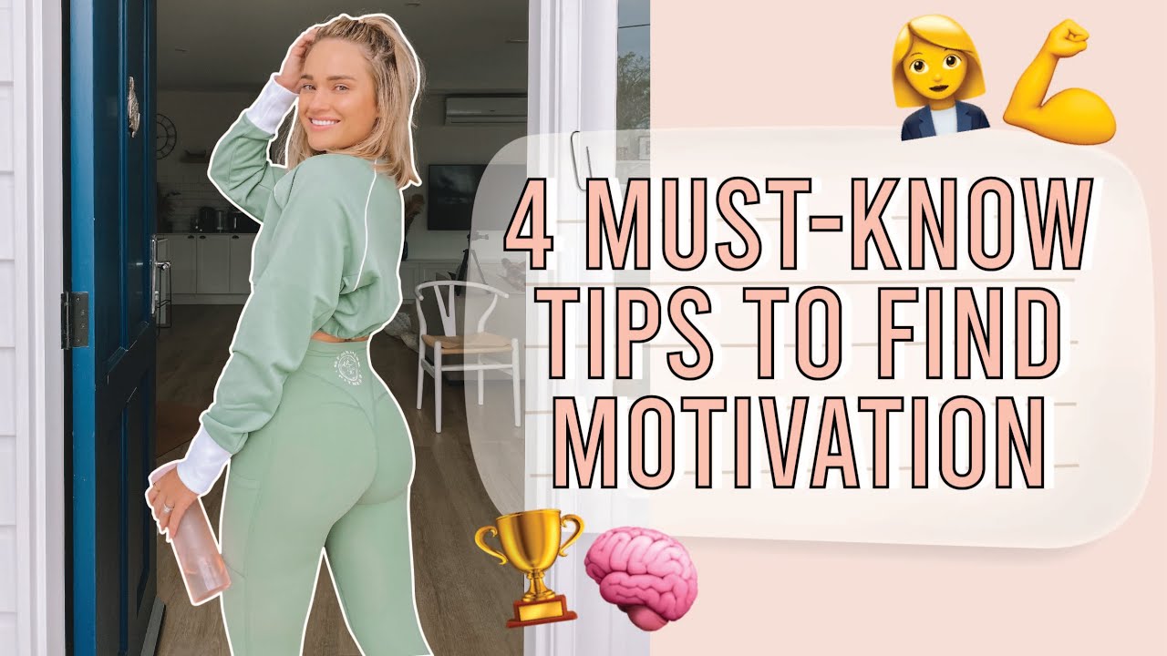 How to get your motivation BACK!! ⚡️4 TIPS! #Vlog