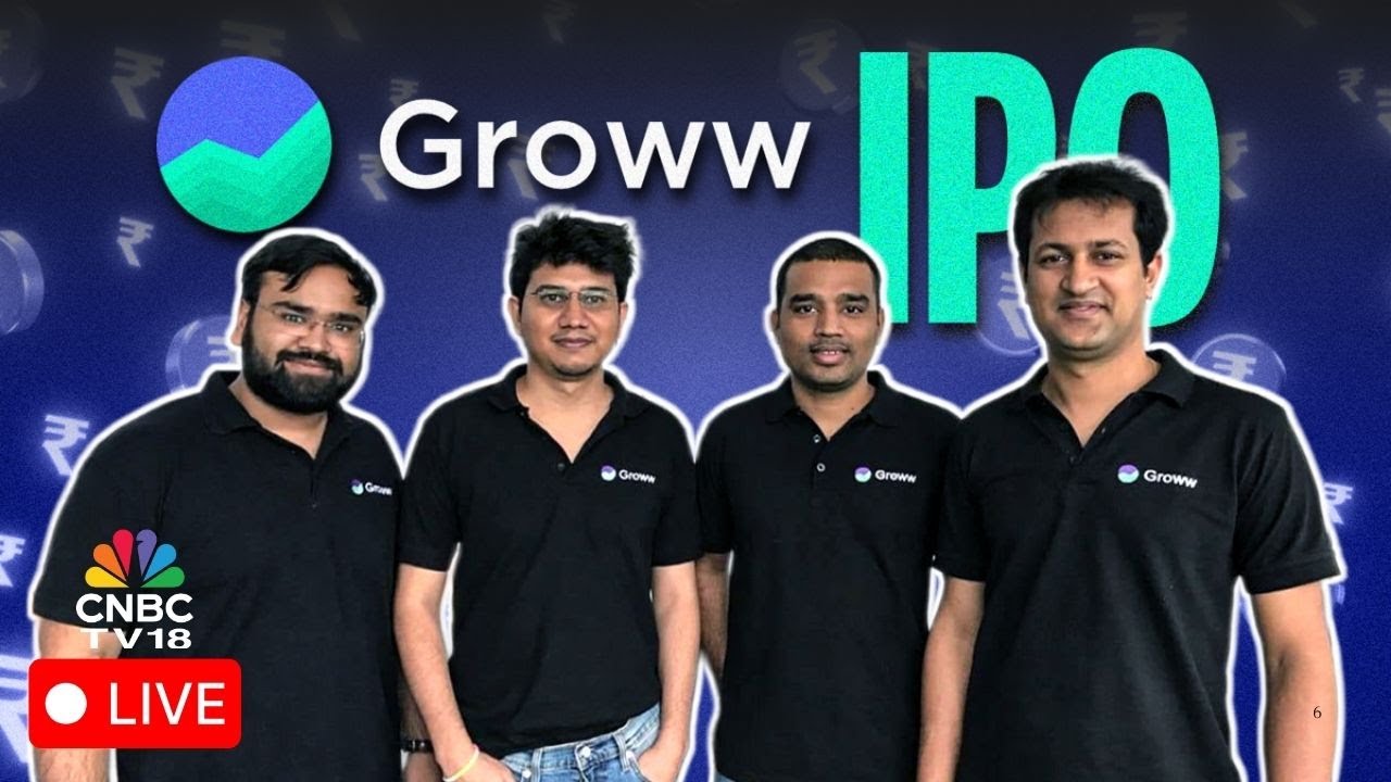 Groww IPO Listing LIVE | Shares Of Billionbrains Garage Ventures (Groww) Lists On D-Street | N18L