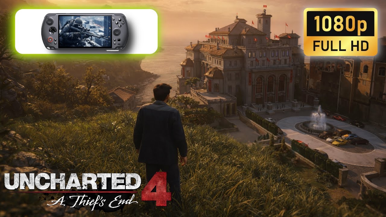 GPD WIN 5 - AI Max+ 395 | Uncharted 4: A Thief's End | 1080p | Ультра настройки