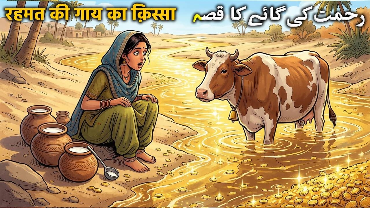 Rahmat ki Gaay ka Qissa रहमत की गाय का क़िस्सा | Hindi Urdu story #moralstory