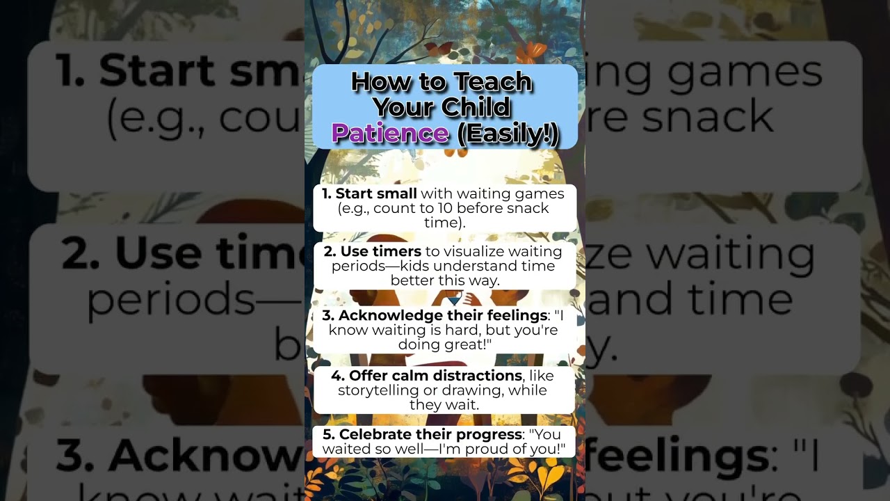 Teaching Patience to Kids: 5 Simple Tips!