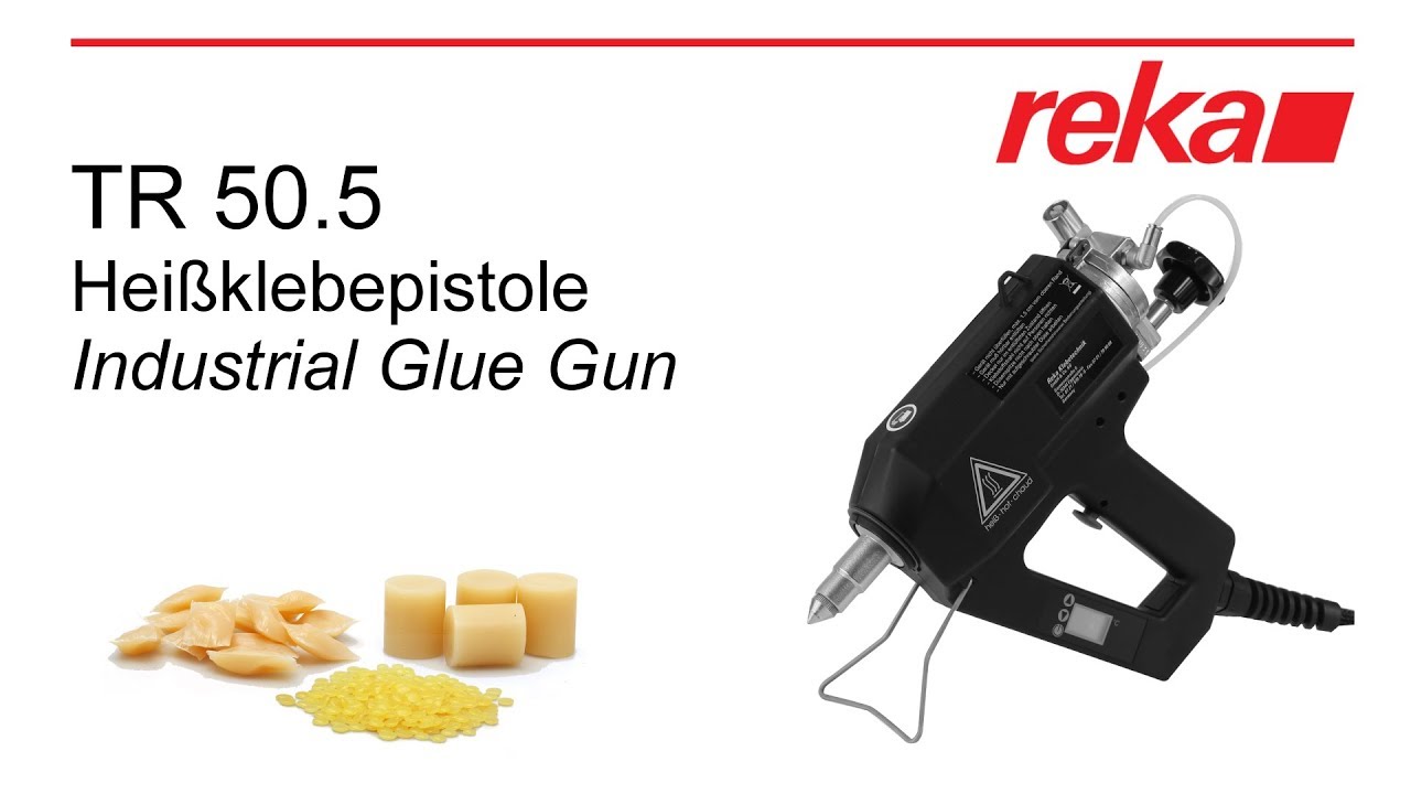 TR 50.5 Klebepistole / Industrial Glue Gun Product Demonstration