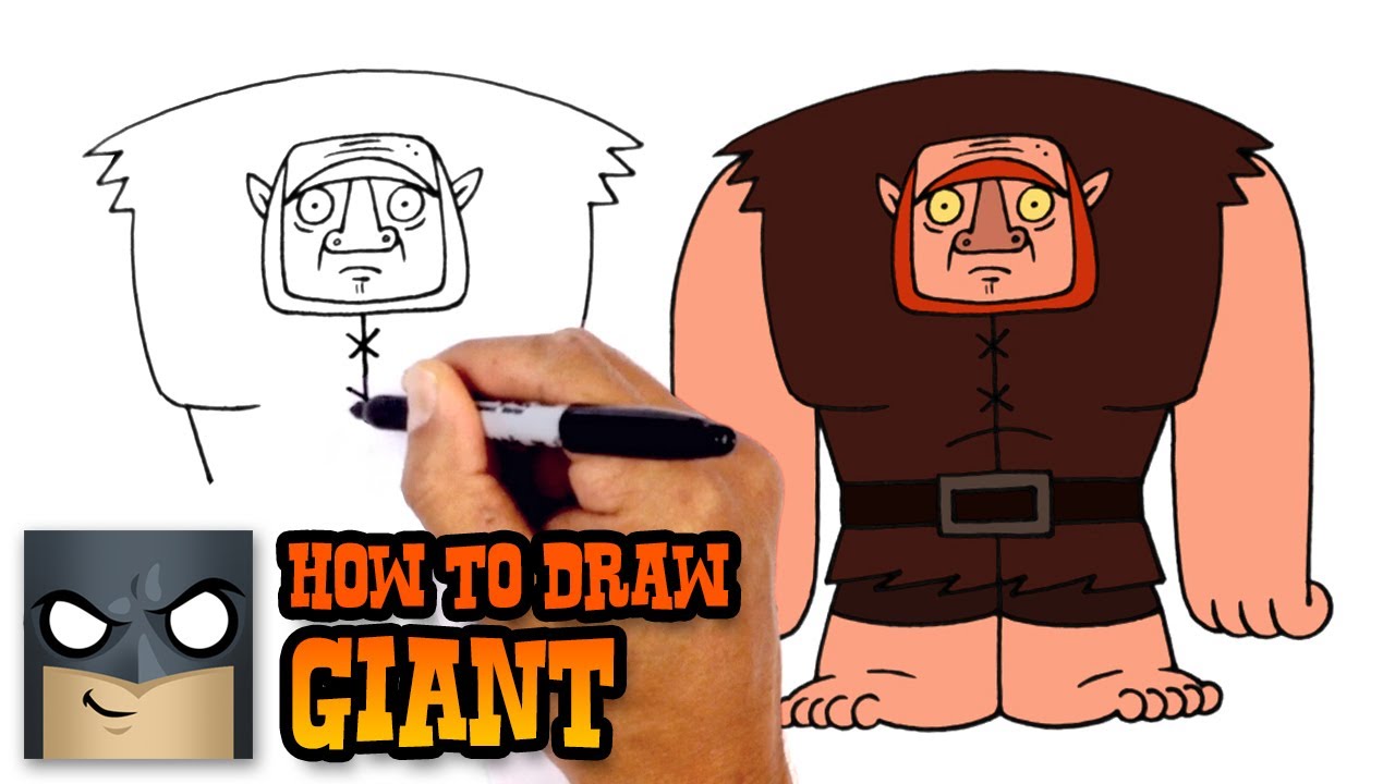 How to Draw Clash of Clans | Giant