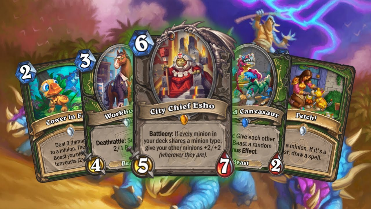 Лучшая бюджетная колода в Hearthstone — Охотник на зверей