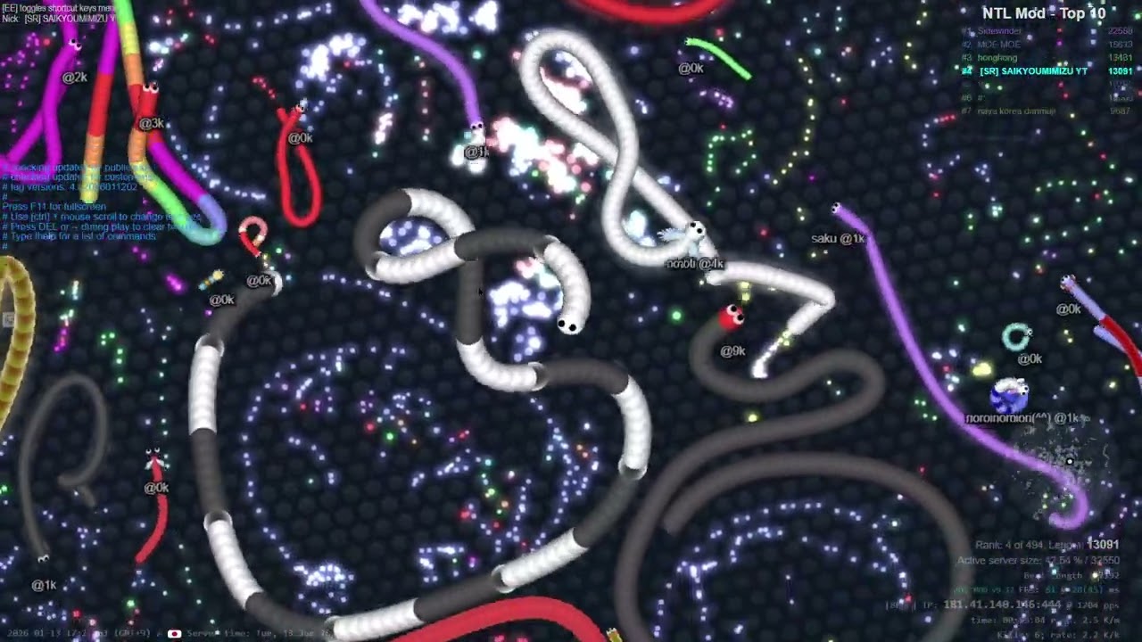 【スリザリオ】 30k 【slither.io】