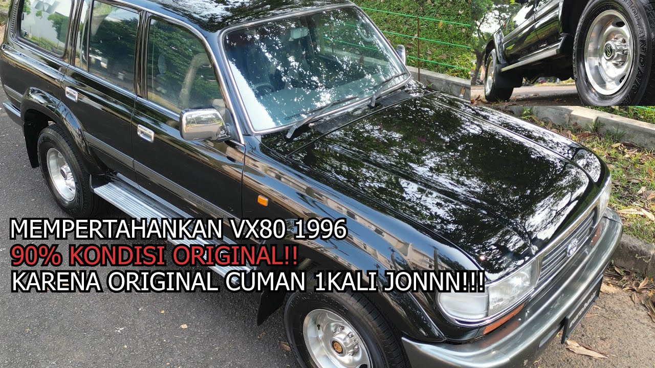 MEMPERTAHANKAN VX80 1996 YANG 90% KONDISINYA ORIGINAL. KARENA ORIGINAL CUMAN 1X JONNN!!!