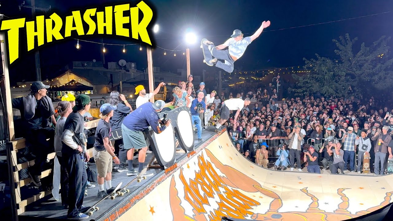 Building the Thrasher Deathmatch Ramp 2024