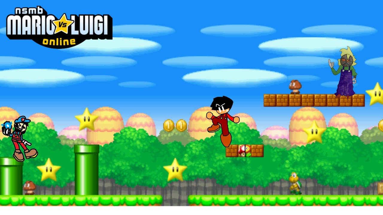 Mario VS luigi is pretty fun ( Ft. Taylor and @EliR-211 )