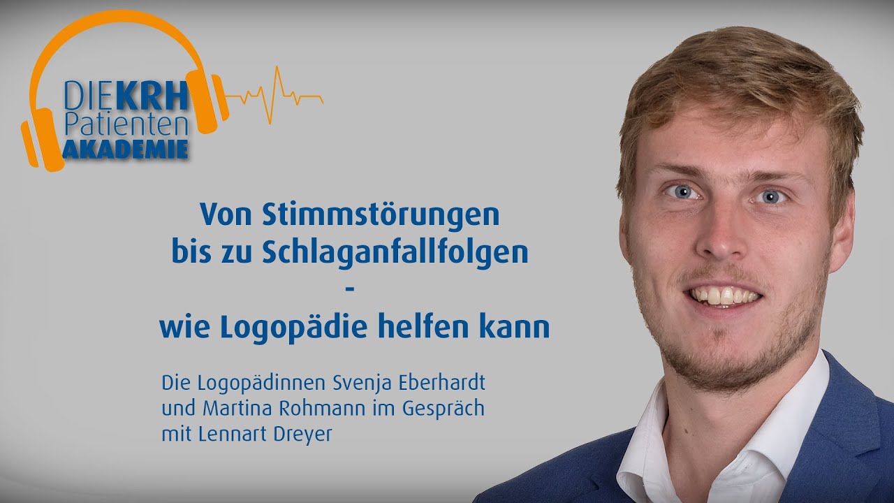 Von Stimmstörungen bis zu Schlaganfallfolgen - wie Logopädie helfen kann