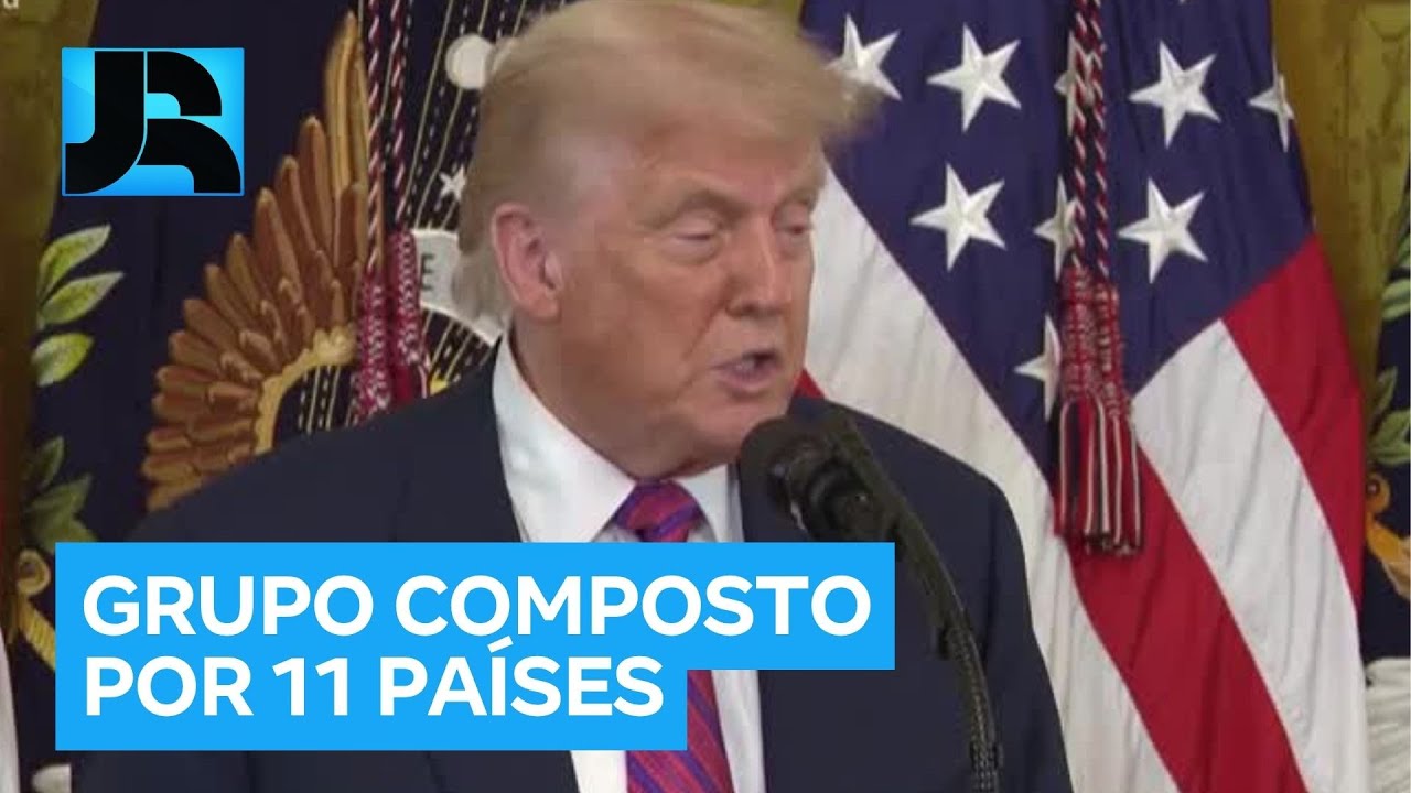 Presidente dos Estados Unidos volta a ameaçar impor tarifas aos países do BRICS