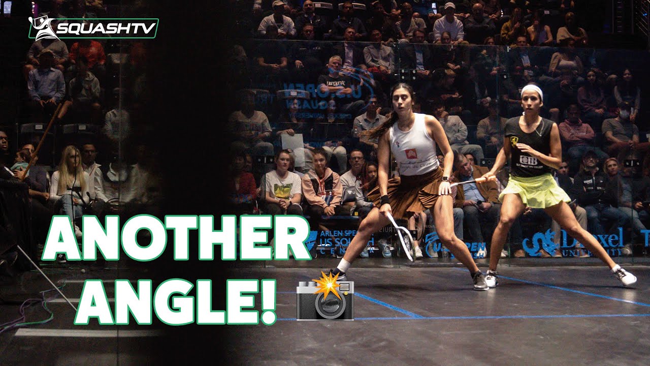 Nour El Sherbini v Nouran Gohar | U.S. Open 2022 Women's Final | ANOTHER ANGLE! 📸