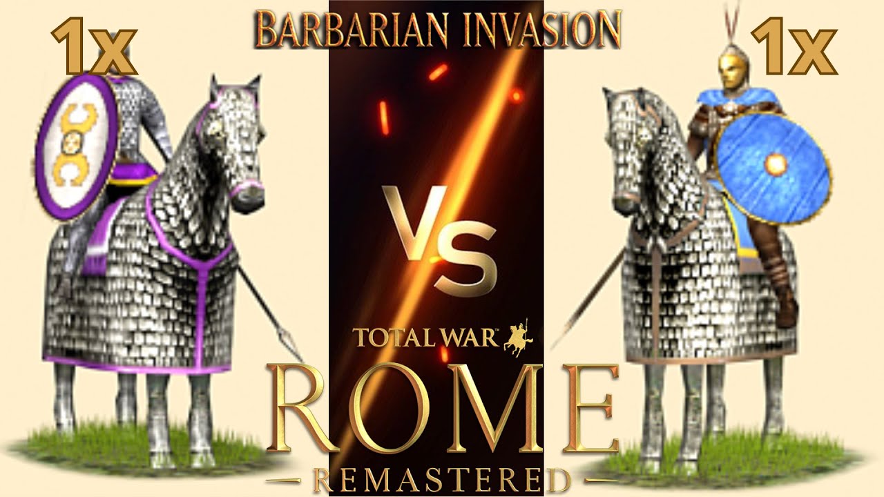 Can Graal Knights Beat Equites Catafractarii in Total War: Rome Remastered - Barbarian Invasion?