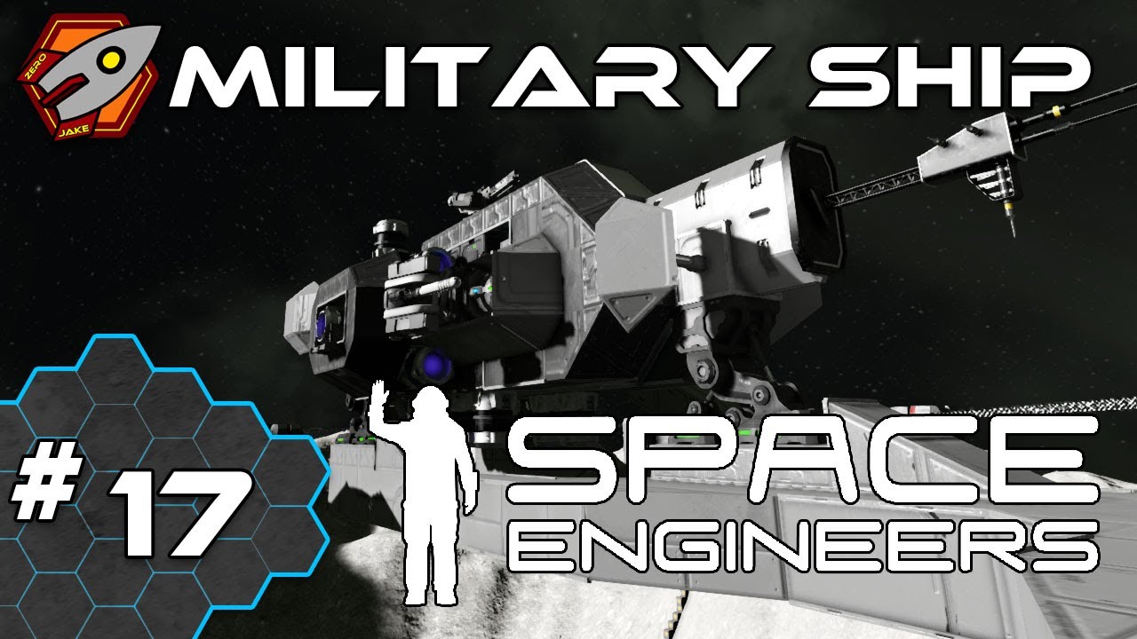 Military Ship - Space Engineers #7.17