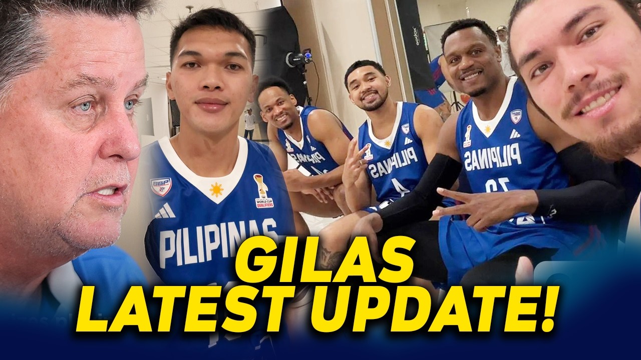 GILAS LATEST UPDATE! MAY PA-MEDIA DAY AT PHOTOSHOOT! GILAS MUST BE ABOUT PRIDE NOT MONEY -TIM CONE