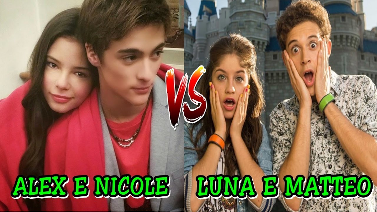 Alex e Nicole Vs Luna e Matteo [ scrivetemi sotto chi preferite ]