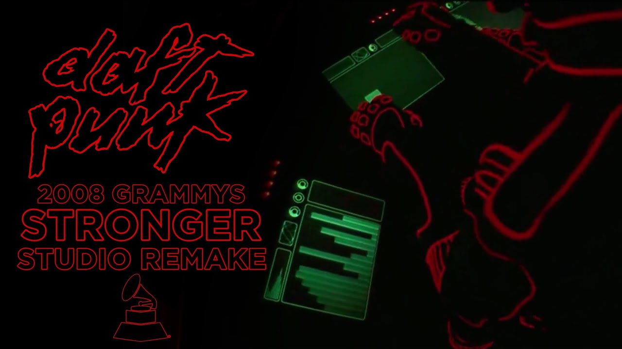 Kanye West ft. Daft Punk - Stronger (Grammys 2008) | Studio Remake