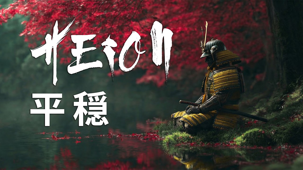 HEION — 平穏 | Japanese Samurai Zen Handpan Music for Deep Relaxation ️🎧 3H Relaxing Music