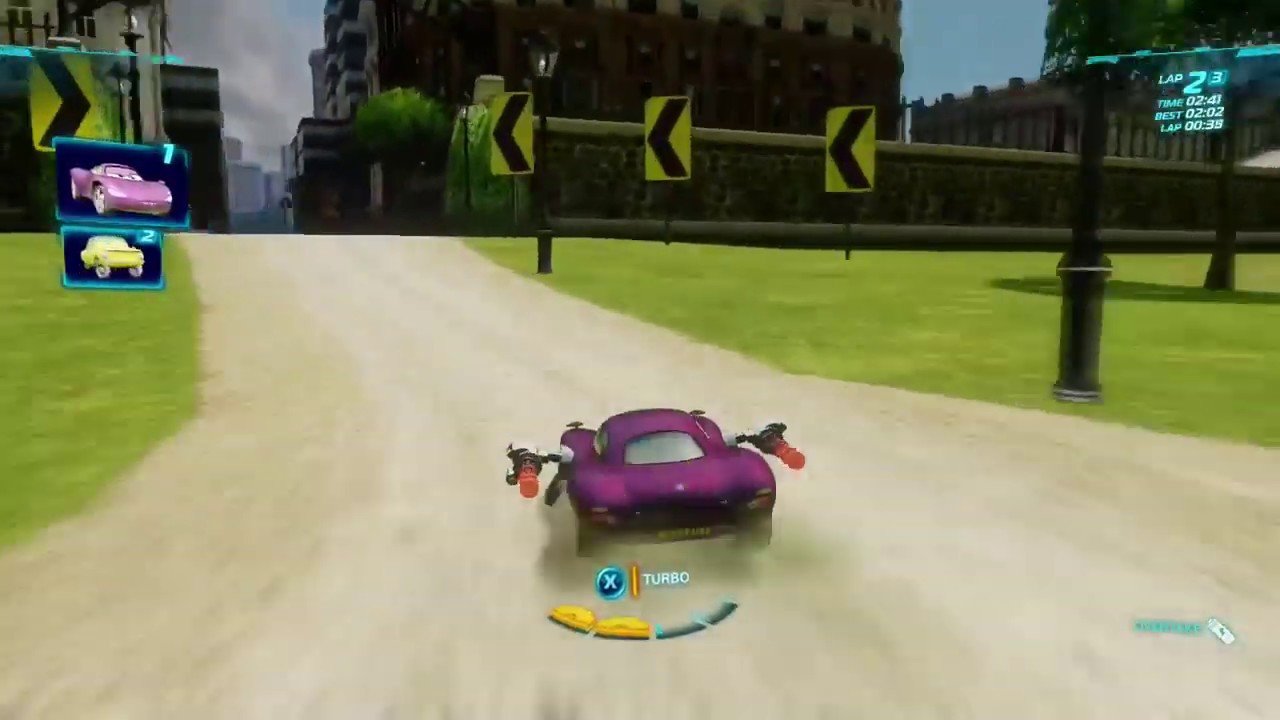 Cars 2 The Video Game | Holley Shiftwell - Mission: Sour Lemons |