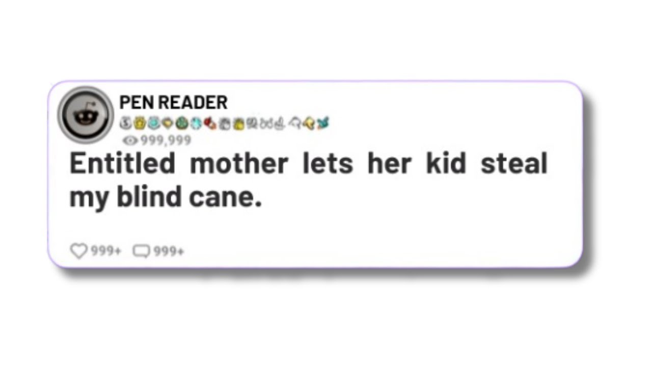 {Full Story} Entitled Mother Lets Her Kid Steal My... 