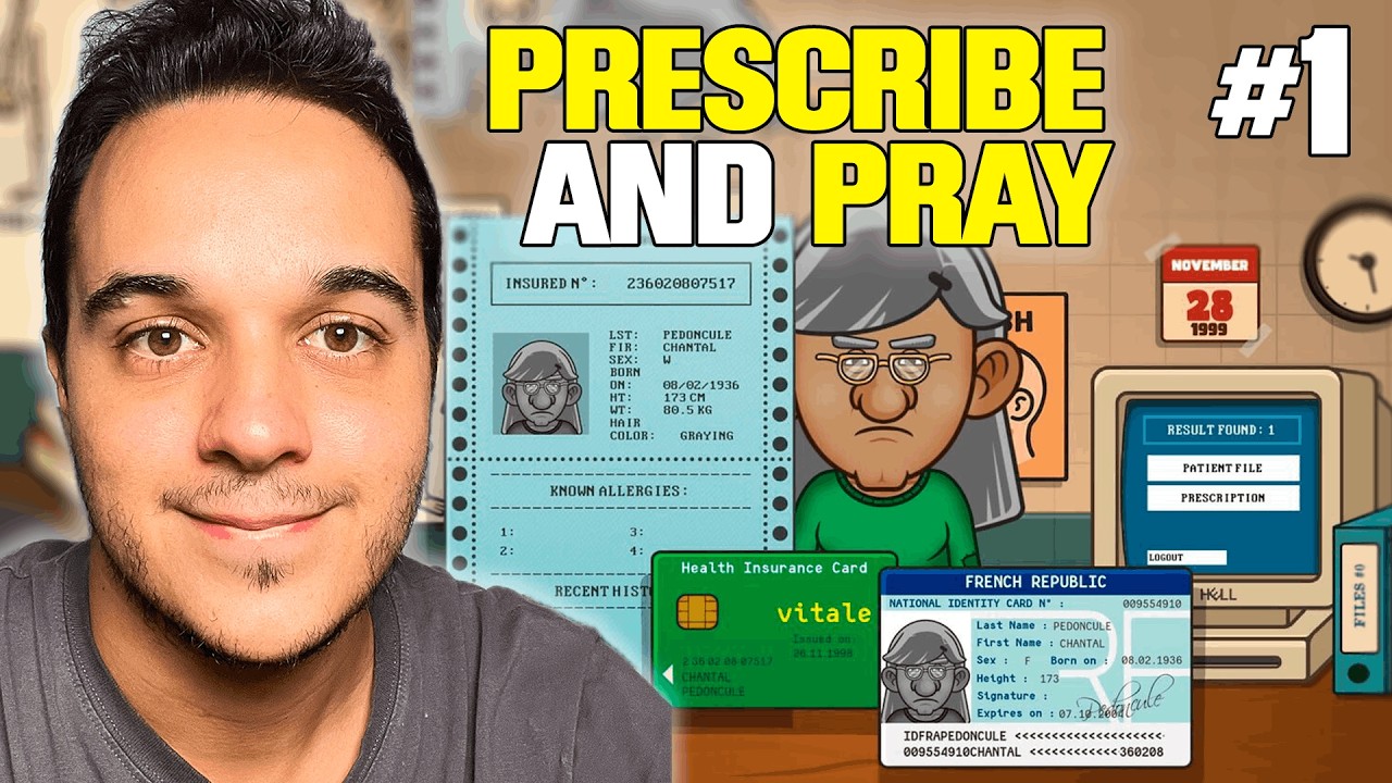 NUEVO JUEGO ESTILO PAPERS PLEASE Y VECINITOS!! | Prescribe and Pray #01 | Nenitoo