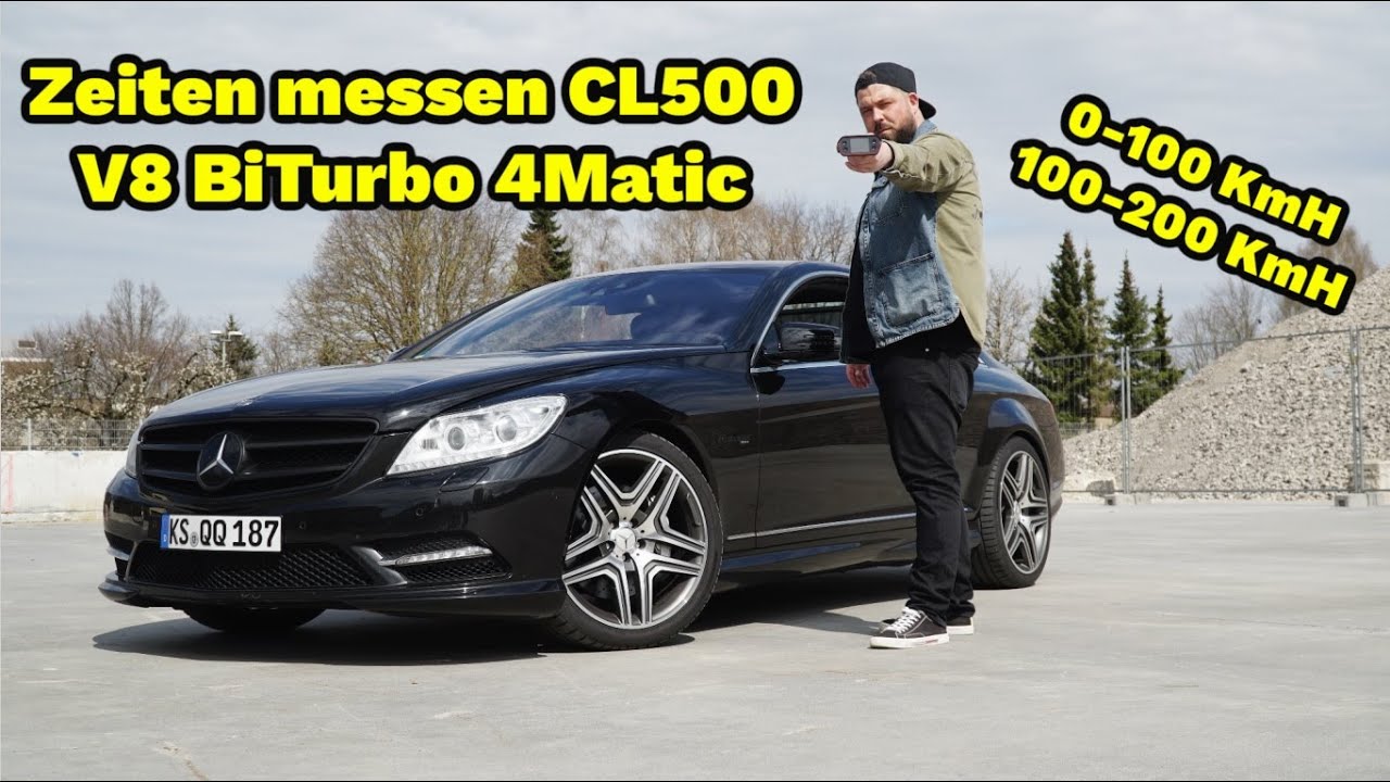CL500 V8 BiTurbo Zeiten messen feat. JL Cars and Lifestyle