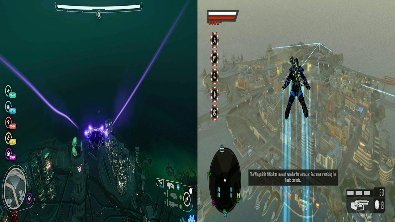 Crackdown 3 Wingsuit vs. Crackdown 2 Wingsuit