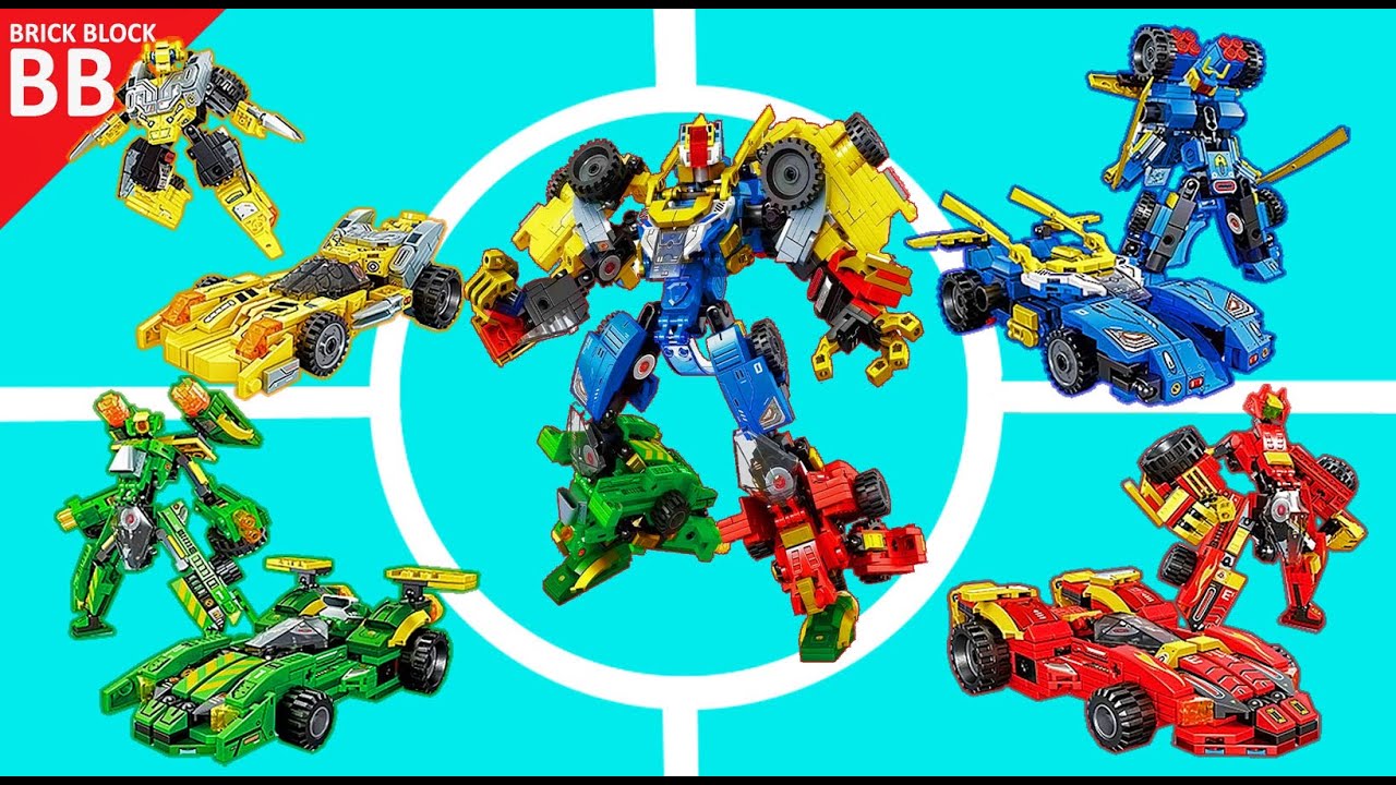 Скоростная дорога, Цезарь! (FINAL) ⚡️ Как сделать робота Сембо из блоков Lego Transformers Combiner