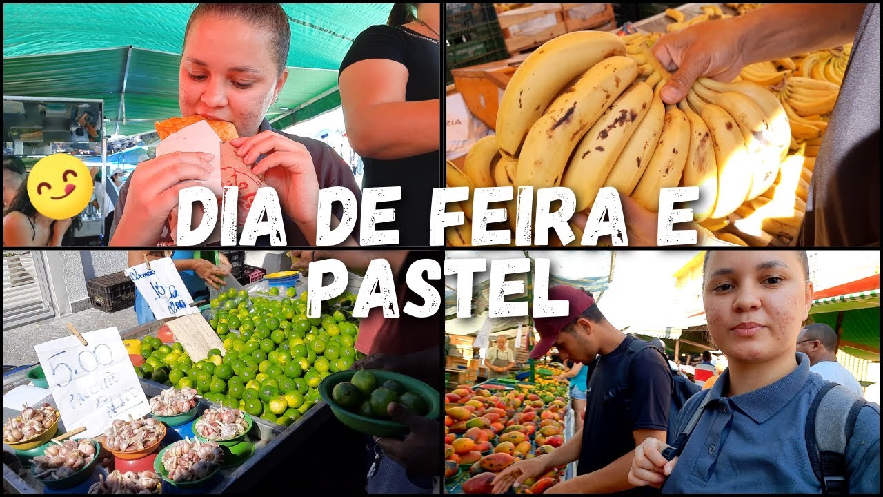 COMPRANDO FRUTAS, LEGUMES E VERDURAS PARA A SEMANA NA FEIRA LIVRE - VLOG