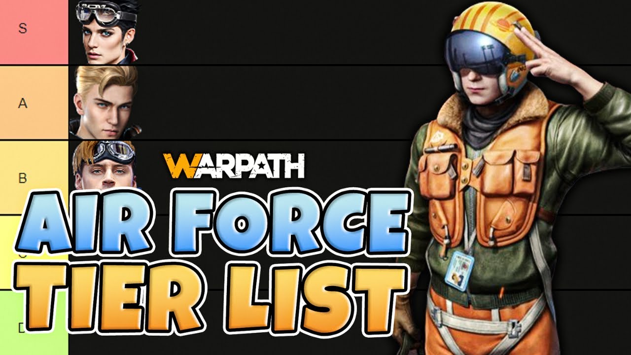 Warpath - Air Force Officer Tier List | (April 2024)