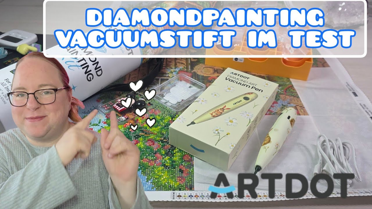 Der neue Diamondpainting Vaccum Stift von ARTDOT im Test 🫢