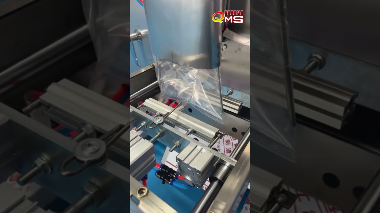 Poly Bag Filling and Sealing Machine #machine #factoryproducts #factory #pharmaceutical #packaging