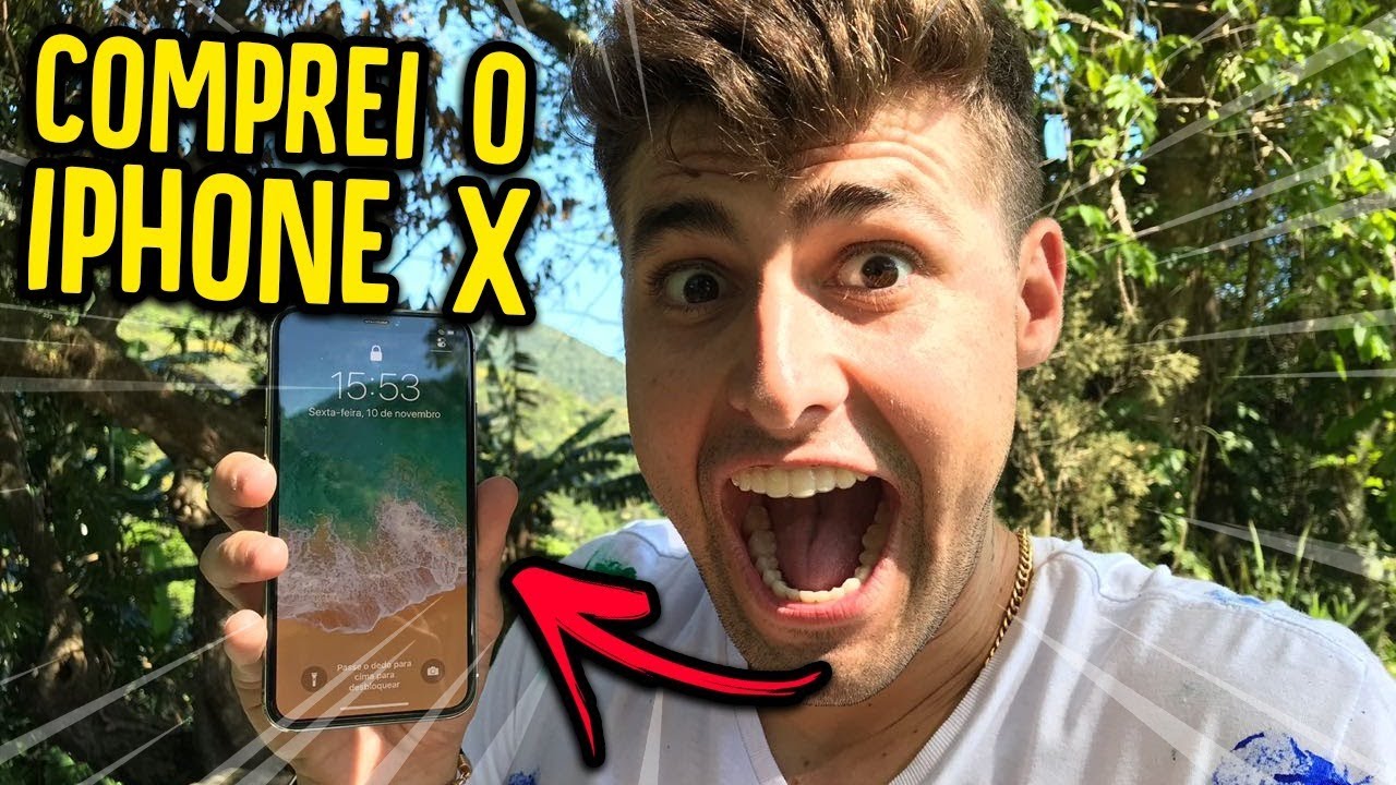 COMPREI O IPHONE X !! ( 6500 R$ ) [ REZENDE EVIL ]
